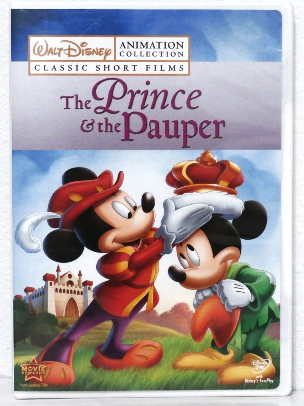 Walt Disney The Prince & the Pauper DVD ANIMATION COLLECTION CLASSIC SHORT FILMS